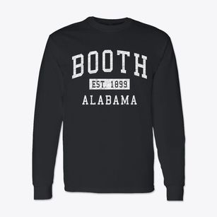 Booth Alabama Classic Established Classic Long Sleeve T-Shirt