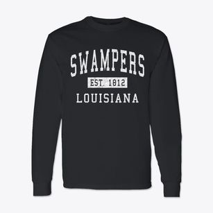 Swampers Louisiana Classic Established Classic Long Sleeve T-Shirt