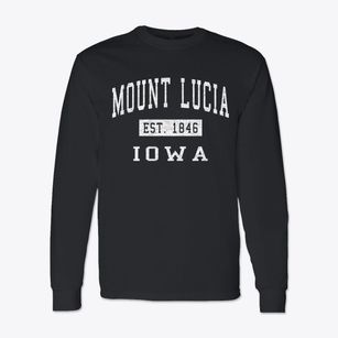 Mount Lucia Iowa Classic Established Classic Long Sleeve T-Shirt