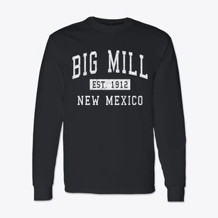 Big Mill New Mexico Classic Established Classic Long Sleeve T-Shirt