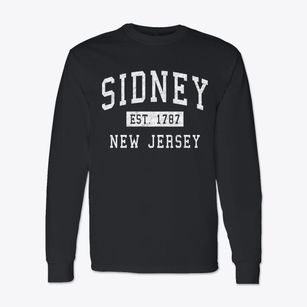 Sidney New Jersey Classic Established Classic Long Sleeve T-Shirt