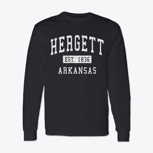 Hergett Arkansas Classic Established Classic Long Sleeve T-Shirt