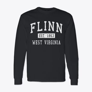 Flinn West Virginia Classic Established Classic Long Sleeve T-Shirt