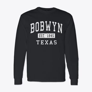 Bobwyn Texas Classic Established Classic Long Sleeve T-Shirt