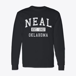Neal Oklahoma Classic Established Classic Long Sleeve T-Shirt