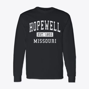 Hopewell Missouri Classic Established Classic Long Sleeve T-Shirt
