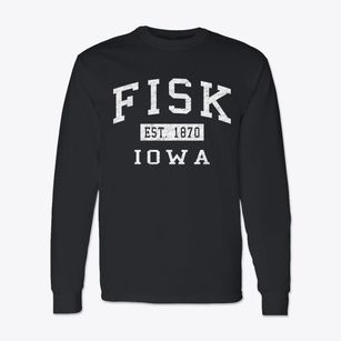 Fisk Iowa Classic Established Classic Long Sleeve T-Shirt