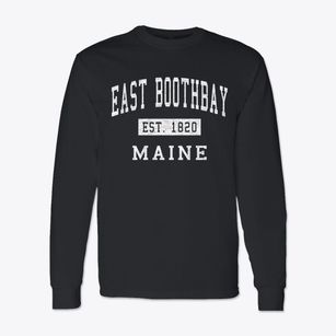 East Boothbay Maine Classic Established Classic Long Sleeve T-Shirt