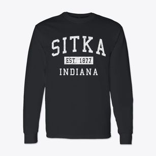 Sitka Indiana Classic Established Classic Long Sleeve T-Shirt