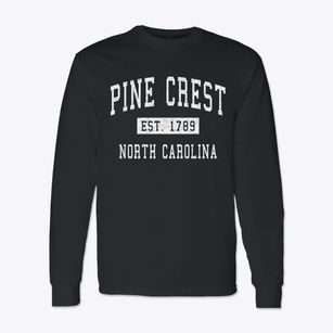 Pine Crest North Carolina Classic Established Classic Long Sleeve T-Shirt