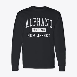 Alphano New Jersey Classic Established Classic Long Sleeve T-Shirt
