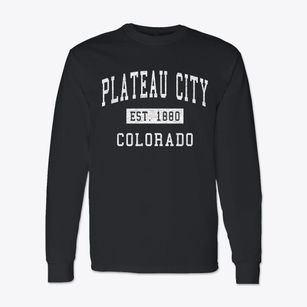 Plateau City Colorado Classic Established Classic Long Sleeve T-Shirt