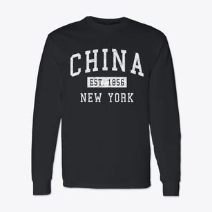 China New York Classic Established Classic Long Sleeve T-Shirt