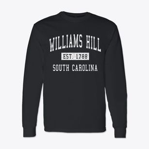 Williams Hill South Carolina Classic Established Classic Long Sleeve T-Shirt