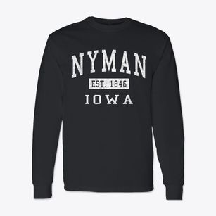 Nyman Iowa Classic Established Classic Long Sleeve T-Shirt
