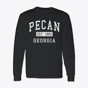 Pecan Georgia Classic Established Classic Long Sleeve T-Shirt