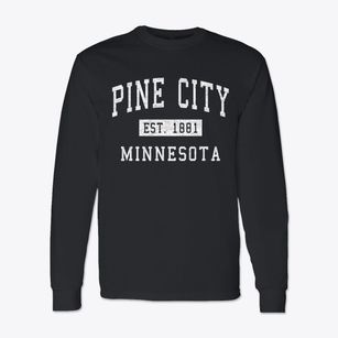 Pine City Minnesota Classic Established Classic Long Sleeve T-Shirt
