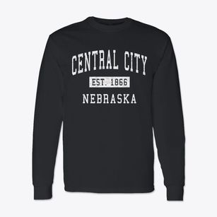 Central City Nebraska Classic Established Classic Long Sleeve T-Shirt