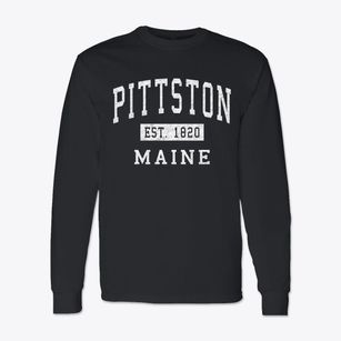 Pittston Maine Classic Established Classic Long Sleeve T-Shirt