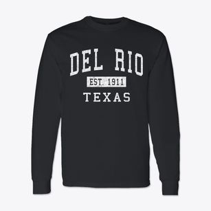 Del Rio Texas Classic Established Classic Long Sleeve T-Shirt