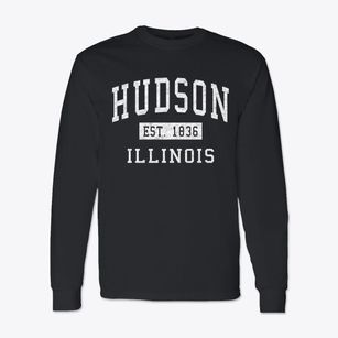 Hudson Illinois Classic Established Classic Long Sleeve T-Shirt