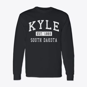 Kyle South Dakota Classic Established Classic Long Sleeve T-Shirt