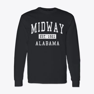 Midway Alabama Classic Established Classic Long Sleeve T-Shirt