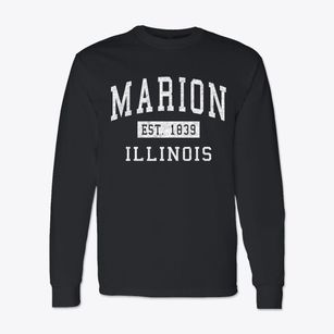 Marion Illinois Classic Established Classic Long Sleeve T-Shirt