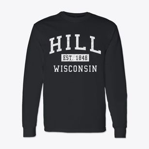 Hill Wisconsin Classic Established Classic Long Sleeve T-Shirt