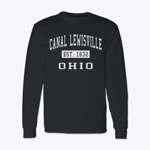 Canal Lewisville Ohio Classic Established Classic Long Sleeve T-Shirt
