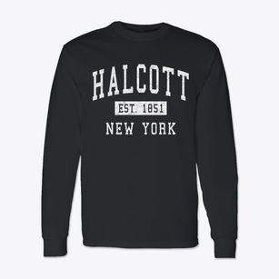 Halcott New York Classic Established Classic Long Sleeve T-Shirt