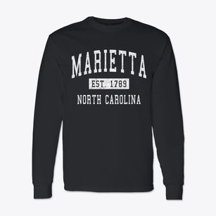 Marietta North Carolina Classic Established Classic Long Sleeve T-Shirt