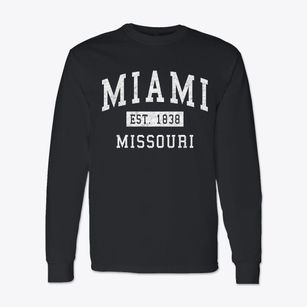 Miami Missouri Classic Established Classic Long Sleeve T-Shirt