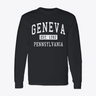 Geneva Pennsylvania Classic Established Classic Long Sleeve T-Shirt
