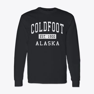 Coldfoot Alaska Classic Established Classic Long Sleeve T-Shirt