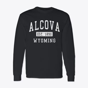 Alcova Wyoming Classic Established Classic Long Sleeve T-Shirt