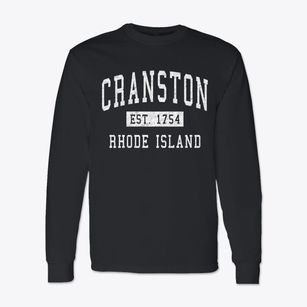 Cranston Rhode Island Classic Established Classic Long Sleeve T-Shirt