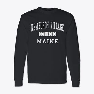 Newburgh Village Maine Classic Established Classic Long Sleeve T-Shirt