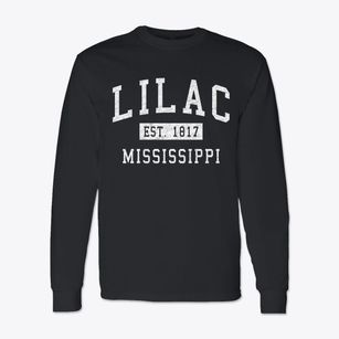 Lilac Mississippi Classic Established Classic Long Sleeve T-Shirt