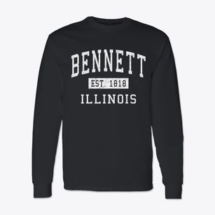 Bennett Illinois Classic Established Classic Long Sleeve T-Shirt