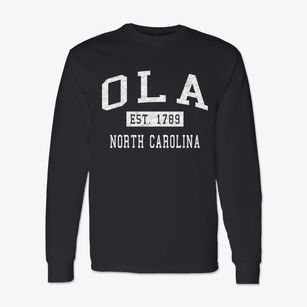 Ola North Carolina Classic Established Classic Long Sleeve T-Shirt