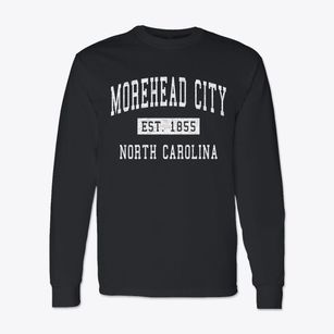 Morehead City North Carolina Classic Established Classic Long Sleeve T-Shirt