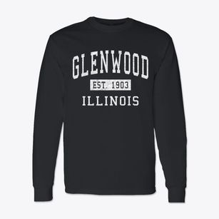 Glenwood Illinois Classic Established Classic Long Sleeve T-Shirt