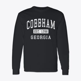 Cobbham Georgia Classic Established Classic Long Sleeve T-Shirt