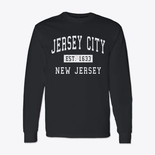 Jersey City New Jersey Classic Established Classic Long Sleeve T-Shirt