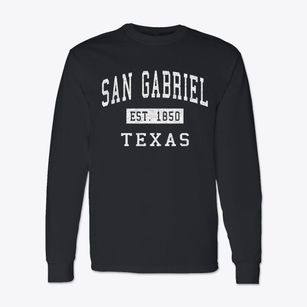 San Gabriel Texas Classic Established Classic Long Sleeve T-Shirt