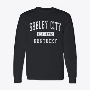 Shelby City Kentucky Classic Established Classic Long Sleeve T-Shirt