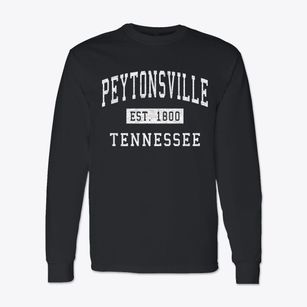 Peytonsville Tennessee Classic Established Classic Long Sleeve T-Shirt