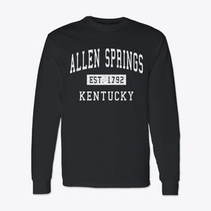 Allen Springs Kentucky Classic Established Classic Long Sleeve T-Shirt
