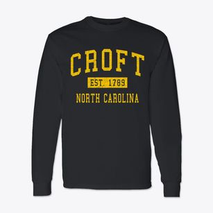 Croft North Carolina Classic Established Classic Long Sleeve T-Shirt